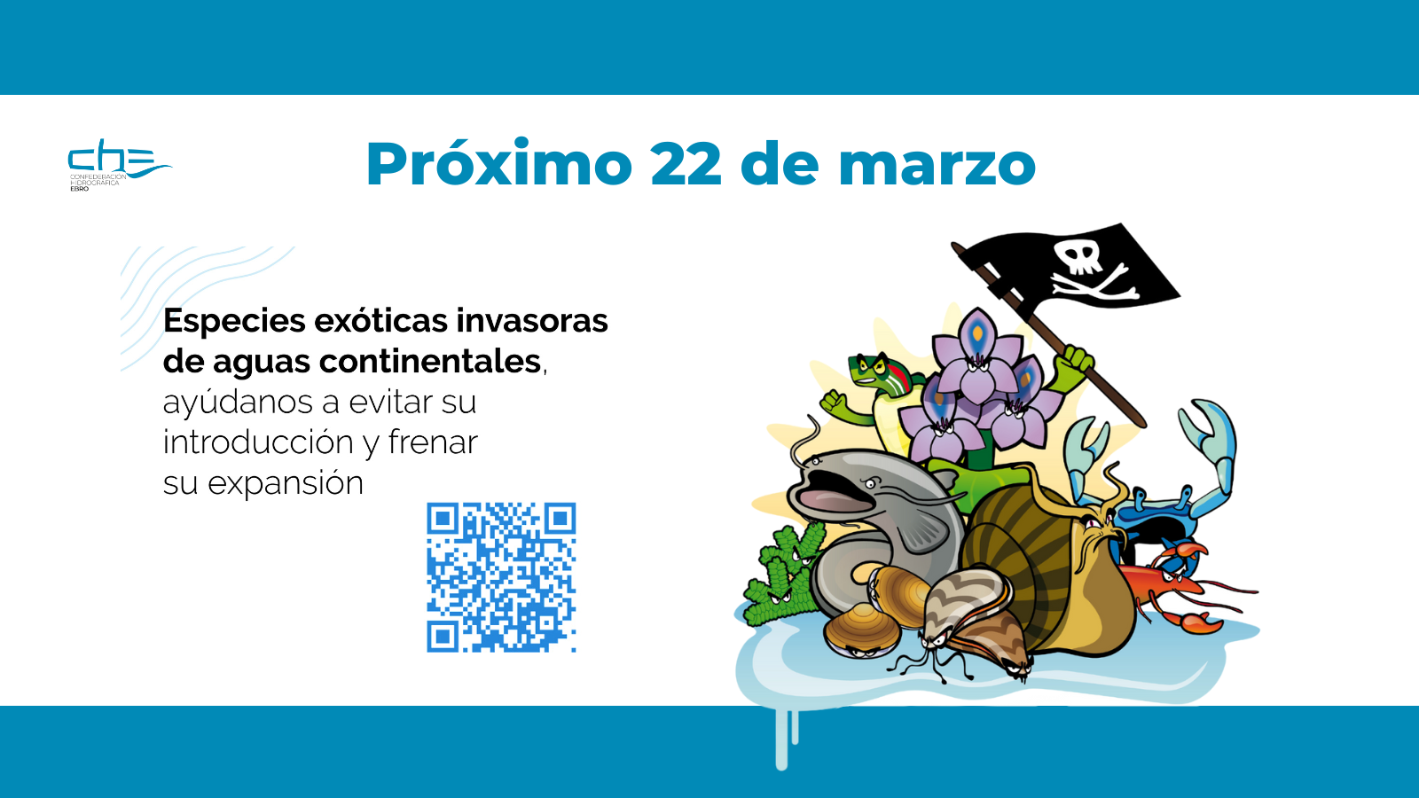 Imagen noticia - Presentación de las nuevas guías de campo y exposición de especies invasoras de la cuenca del Ebro