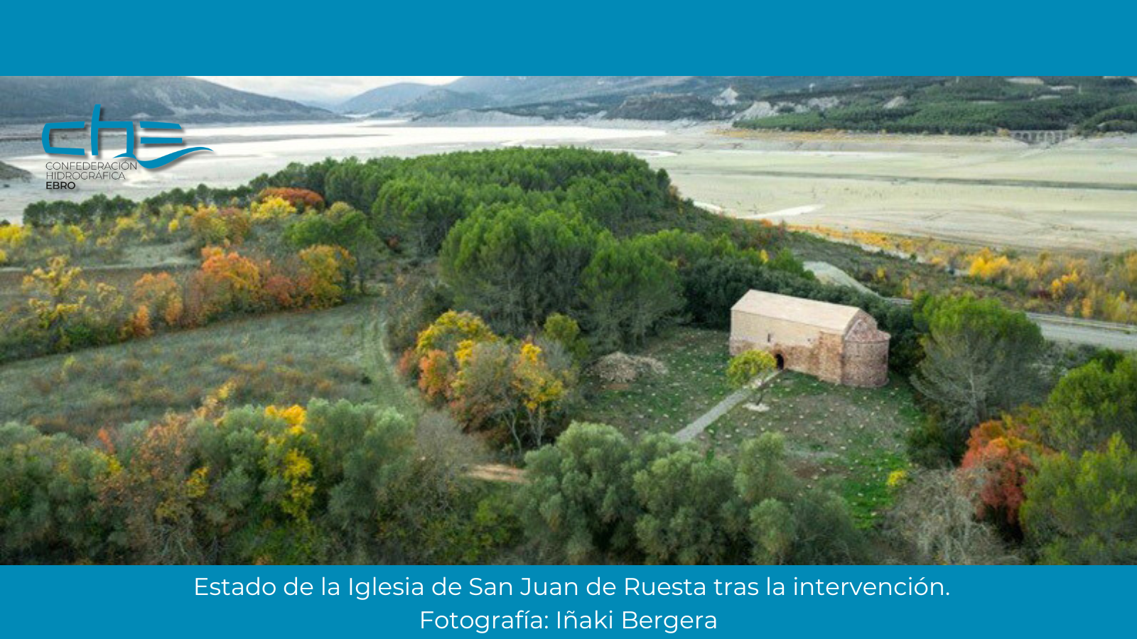 La Confederación Hidrográfica del Ebro realiza una nueva actuación de documentación y restauración - Imagen 0