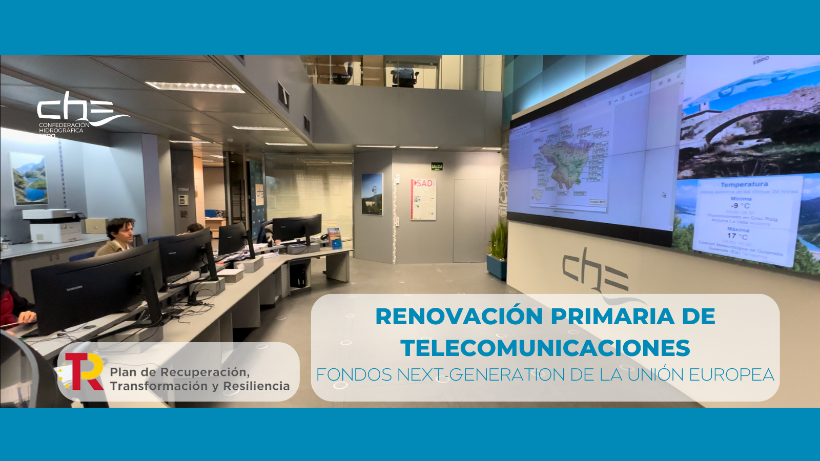 Renovación de la red primaria de telecomunicaciones para una gestión más eficiente del agua en sus infraestructuras Renovación de la red primaria de telecomunicaciones para una gestión más eficiente del agua en sus infraestructuras