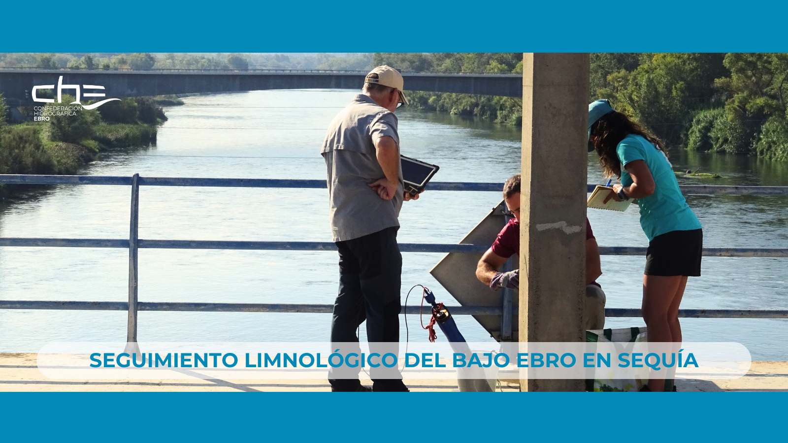 Imagen noticia - Segunda campaña del seguimiento limnológico del Bajo Ebro en sequía