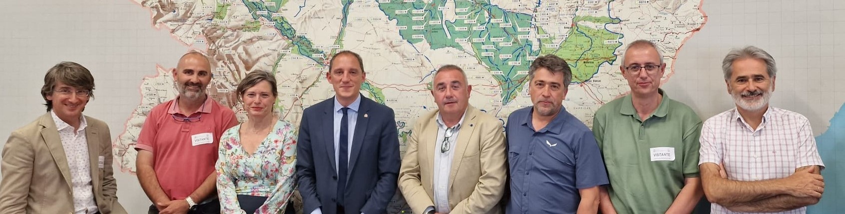 La CHE analiza con los principales colectivos agrarios de la provincia de Lleida la situación de sequía en la cuenca del Segre