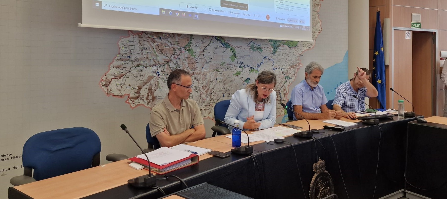 La nueva curva de altura – volumen del embalse de Mequineza reduce la incertidumbre en cuanto a la cantidad de agua disponible en el caso de fenómenos extremos, como lo está siendo la sequía La nueva curva de altura – volumen del embalse de Mequineza reduce la incertidumbre en cuanto a la cantidad de agua disponible en el caso de fenómenos extremos, como lo está siendo la sequía