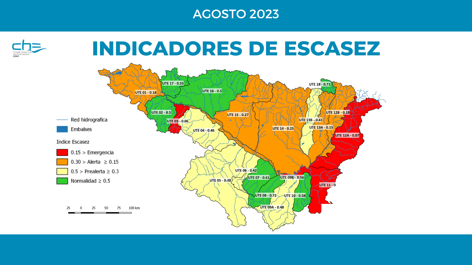 Informe índices de sequía a 31 de agosto de 2023 Informe índices de sequía a 31 de agosto de 2023