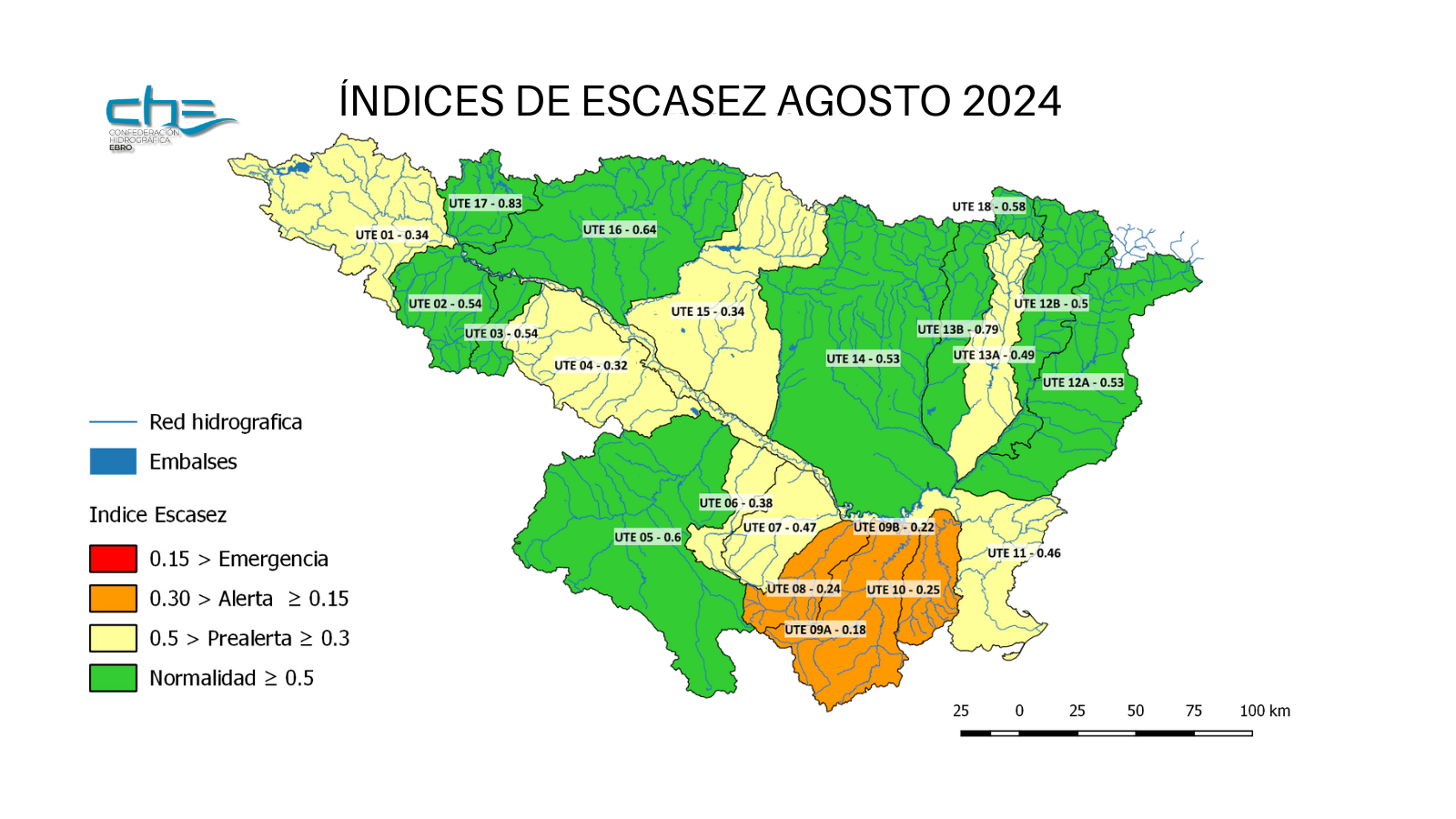 Informe índices de sequía a 31 de agosto de 2024 Informe índices de sequía a 31 de agosto de 2024