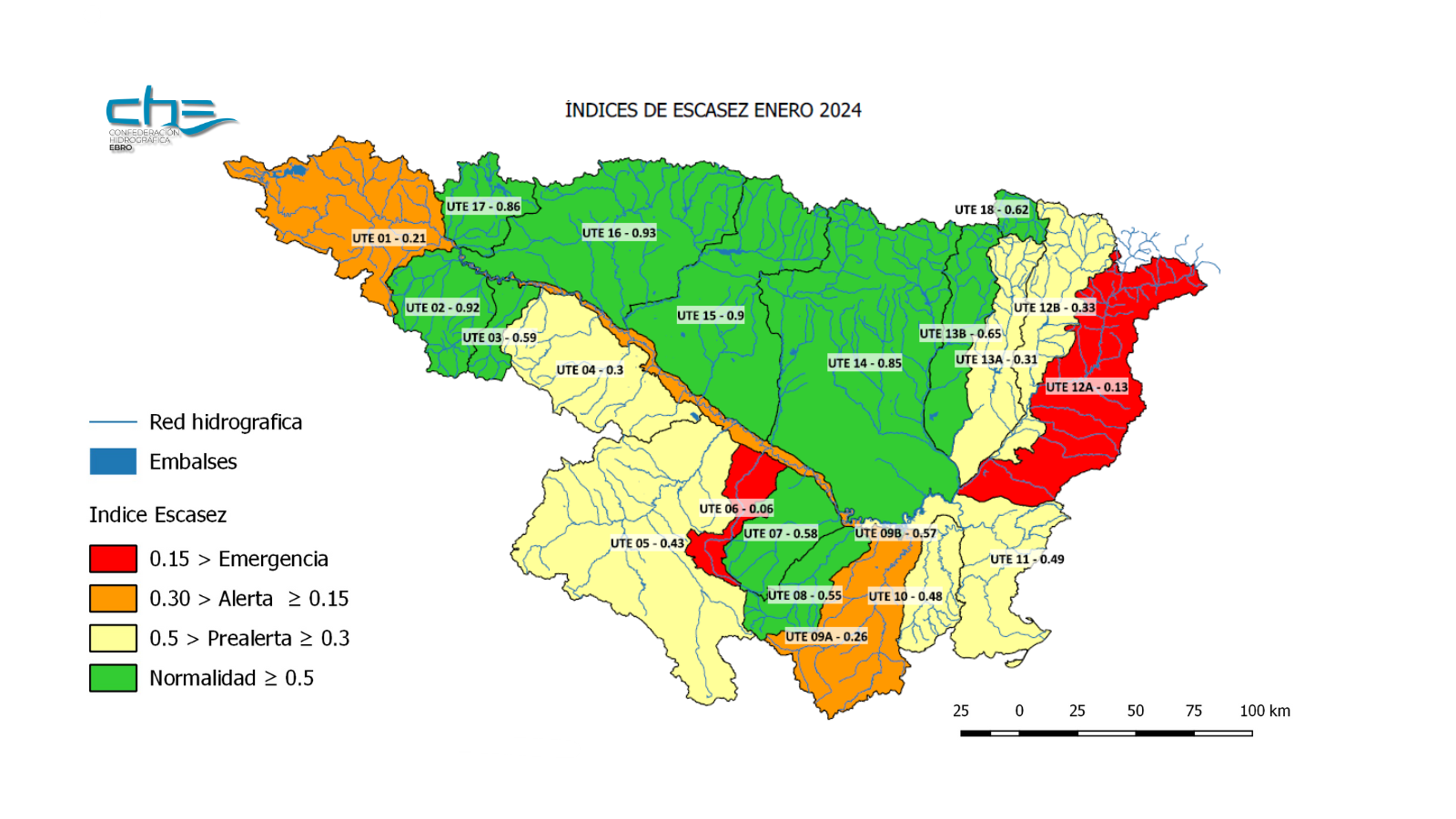 Informe índices de sequía a 31 de enero de 2024 Informe índices de sequía a 31 de enero de 2024