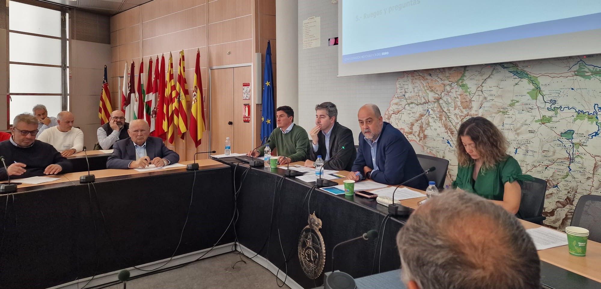 Carlos Arrazola destaca que el concepto de unidad de cuenca ha salido reforzado tras la sequía del 2023, pero que parte de la cuenca continúa en situación precaria Carlos Arrazola destaca que el concepto de unidad de cuenca ha salido reforzado tras la sequía del 2023, pero que parte de la cuenca continúa en situación precaria
