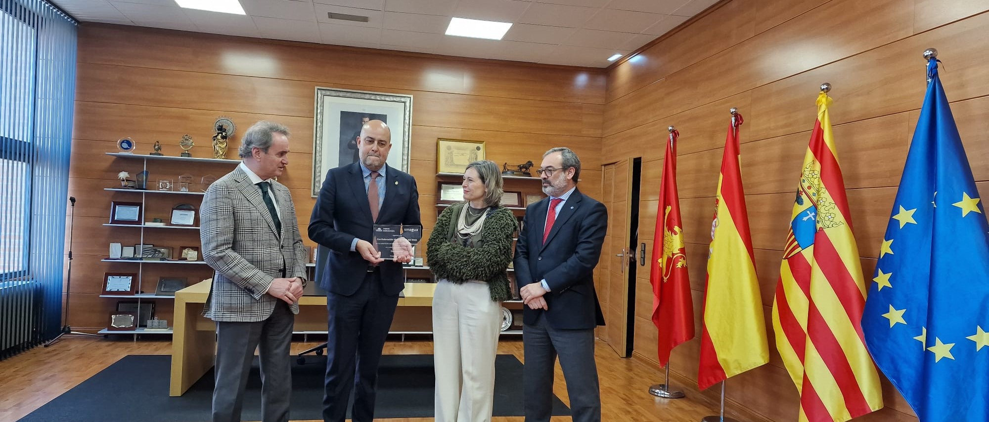 El presidente de la CHE y la directora general del Agua del Miteco apelan a la responsabilidad en la planificación hidrológica El presidente de la CHE y la directora general del Agua del Miteco apelan a la responsabilidad en la planificación hidrológica