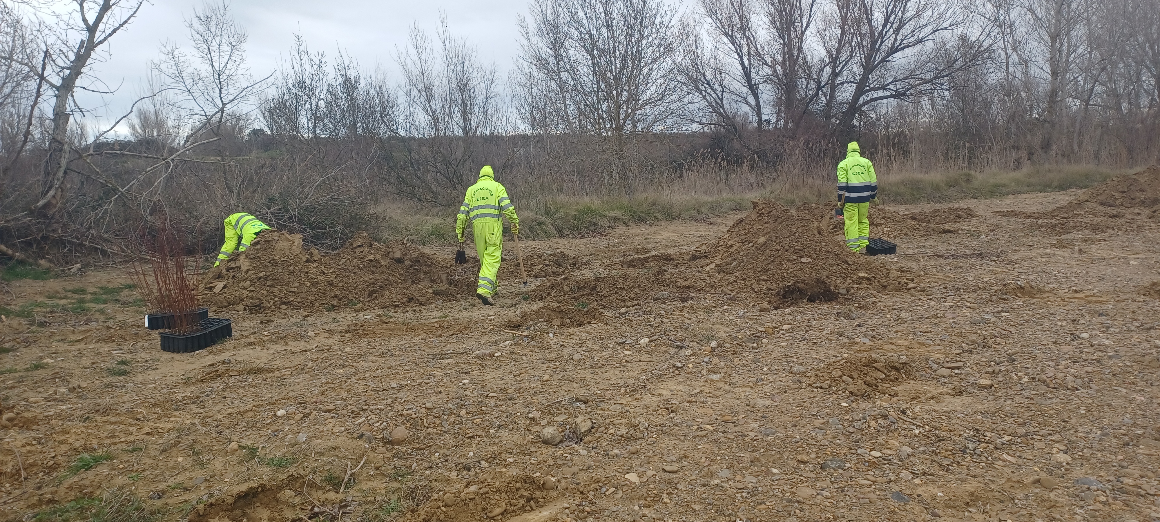 Concluyen las obras de mejora de la conectividad lateral del río Arba de Biel y mejora hidráulica del humedal “El Coderón” - Imagen 2
