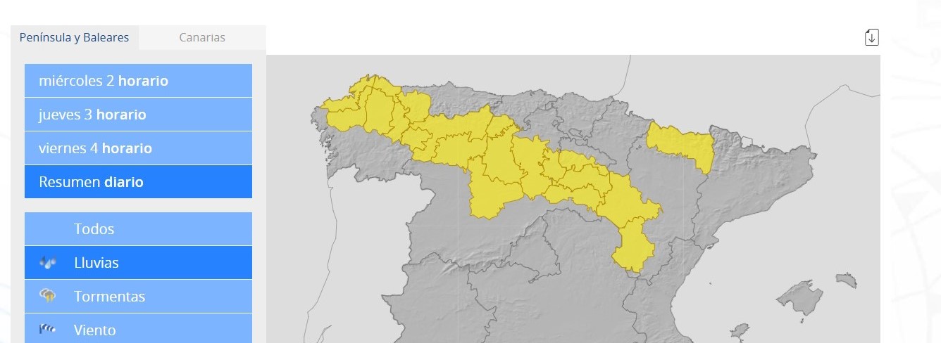 Como consecuencia de los avisos de la AEMET de lluvias intensas de al menos 15 litros por metro cuadrado en una hora en el Sistema Ibérico, se recuerda la posibilidad de crecidas súbitas importantes en cauces menores y barrancos Como consecuencia de los avisos de la AEMET de lluvias intensas de al menos 15 litros por metro cuadrado en una hora en el Sistema Ibérico, se recuerda la posibilidad de crecidas súbitas importantes en cauces menores y barrancos