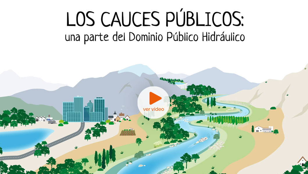CAUCES PÚBLICOS. Dominio Público Hidráulico: qué es, zonas y acciones autorizadas