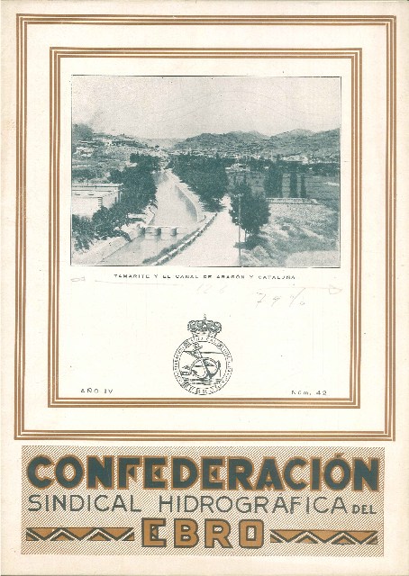 Revista nº 42 -Tamarite y el Canal de Aragón y Cataluña