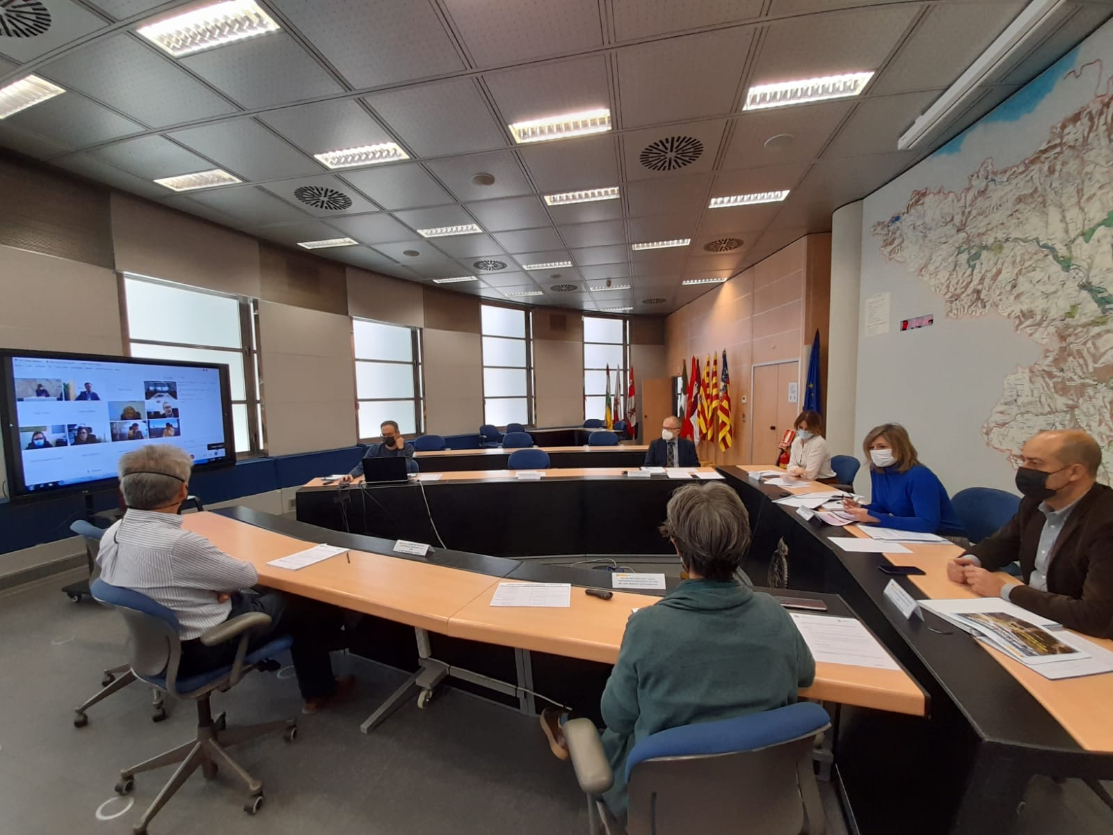 El Comité de Autoridades Competentes de la Demarcación del Ebro analiza el contenido del nuevo Plan de Gestión de Riesgo de Inundación (PGRI) El Comité de Autoridades Competentes de la Demarcación del Ebro analiza el contenido del nuevo Plan de Gestión de Riesgo de Inundación (PGRI)