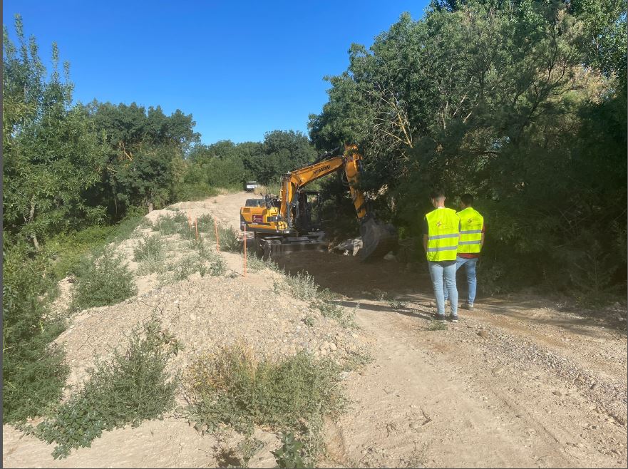Comienza la FASE 2 de obras para la reparación de daños en el cauce e infraestructuras de defensa en el tramo medio del Ebro y otras cuencas afectadas tras la crecida extraordinaria de diciembre - Imagen 1