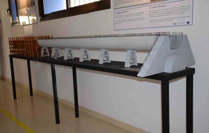 La CHE participa en la exposición “Maquetas y modelos” de la demarcación aragonesa del Colegio de Ingenieros de Caminos, Canales y Puertos con 11 piezas históricas
