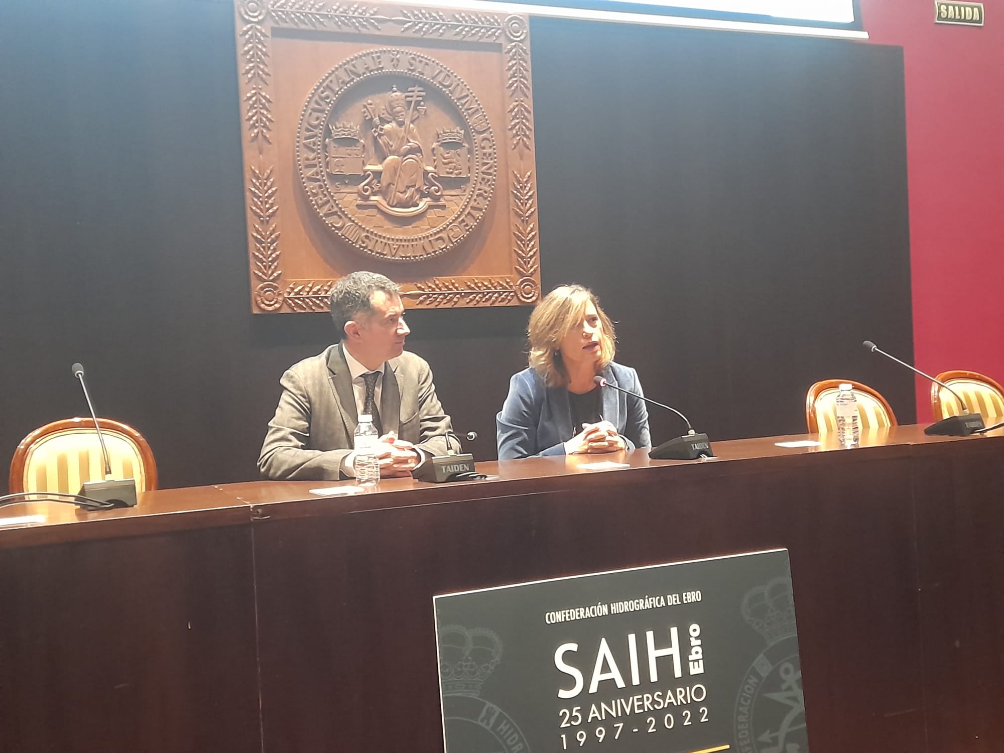 El Sistema Automático de Información Hidrológica SAIH de la Confederación Hidrológica del Ebro ha celebrado su 25 aniversario El Sistema Automático de Información Hidrológica SAIH de la Confederación Hidrológica del Ebro ha celebrado su 25 aniversario